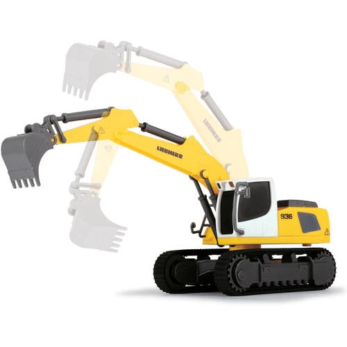 dickie toys liebherr excavator