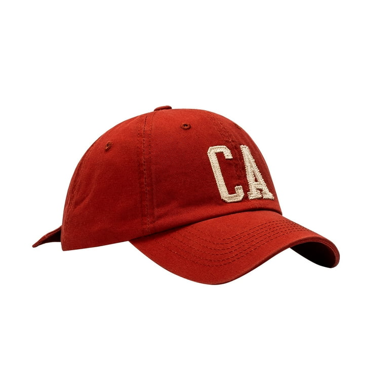 Red baseball sales cap walmart
