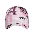 thumbnail image 2 of Balery Eiffel Tower And Butterflies Baseball Cap For Women Men,Adjustable Size For Running Workouts And Outdoor Activities All Seasons, 2 of 9