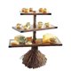 thumbnail image 2 of Adornos De Decoracion Calabaza Snack Bowl Stand Halloween Broomstick Snack Stand (Mesa larga), 2 of 6