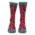 thumbnail image 2 of Flamingos Socks Funny Sarcastic Flamingo Graphic Novelty Footwear for Ladies, 2 of 9