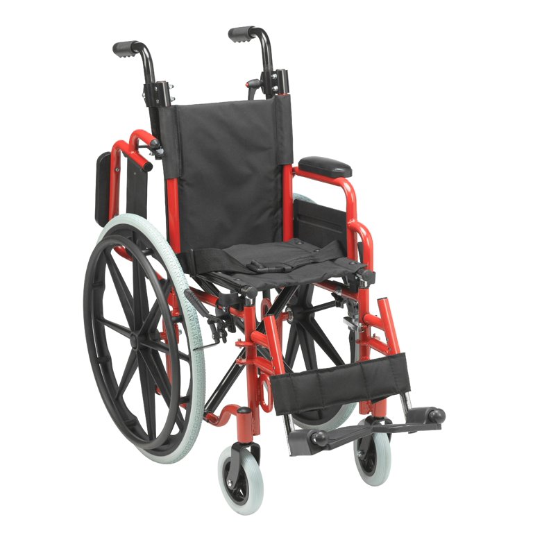 Drive Wallaby Pediatric Folding Wheelchair, 12