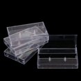 thumbnail image 3 of 10Pcs Recording Blank Cassette Case Audio Storage Box Transparent Dustproof Box, 3 of 3