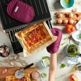 thumbnail image 7 of KitchenAid Asteroid Pot Holder 2-Pack Set, Beet, 6.5"x10", 7 of 7