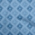 thumbnail image 1 of oneOone Polyester Spandex Blue Fabric Leaves Fabric For Sewing Printed Craft Fabric By The Yard 56 Inch Wide, 1 of 5
