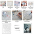 thumbnail image 3 of Paint by Numbers Kit for Adults, Heron Tranquil Pond Morning Paint by Numbers, Easy Paint by Numbers Kit for Adults Beginner, DIY Adult Paint by Number Kits on Canvas, 12x16in Home Decor, 3 of 7