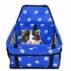 thumbnail image 4 of Jaula Transportadora Para Mascotas, Asiento De Seguridad Para Mascotas Plegable De Tela Oxford Con 3 Varillas De Soporte Para Automóvil Para Viajes ANGGREK Azul, 4 of 8