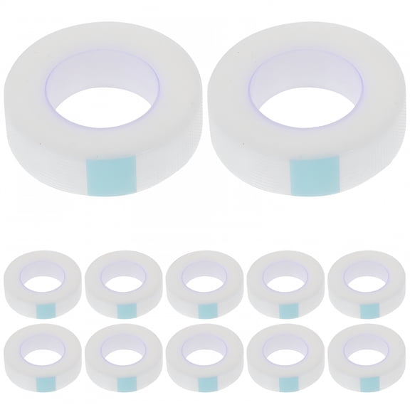 QARUN Medical Tape Pressure Sensitive Breathable Mesh 12 Rolls Wound Dressing First Aid Clear Duct Gauze