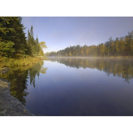 Hoe Lake, Boundary Waters Canoe Area Wilderness, Superior National Forest, Minnesota, USA Print Wall Art By Gary