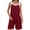 B-47 Burgundy Wine, variant on Black Jumpsuits Shortalls for Women Summer Fall Loose Fit Overall Crochet Flare Bell Bottom Plain Bootcut Leg Overalls Shortalls Shorts Rompers Ladies 2026 XL