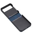 thumbnail image 2 of Allytechgroup Slim Phone Case for Samsung Galaxy Z Flip4, Premium PU Leather Anti-Scratch Bumper Shockproof Retro Drop Protection Case Cover for Galaxy Z Flip 4, Blue, 2 of 7