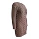 thumbnail image 3 of Suéter George Para Mujer Tejido Largo Talla G Color Beige, 3 of 4