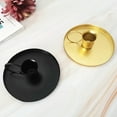 thumbnail image 4 of Destyer 2piece Gold Candlesticks For Touch Of Elegance In Any Setting Candle Holders For Candlestick Candles Black, 4 of 6