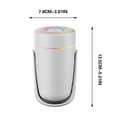 thumbnail image 4 of Humidifier for Bedroom Shaking Head Humidifier USB Plug-in Smple Wind Home Car Humidifier Fogg Humidifier for Babies Plants Adults, 4 of 9