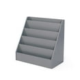 thumbnail image 5 of Humble Crew Camden Kid's /Toddler Wooden Bookcase Storage Rack with 5 Tiers, Grey, 5 of 5