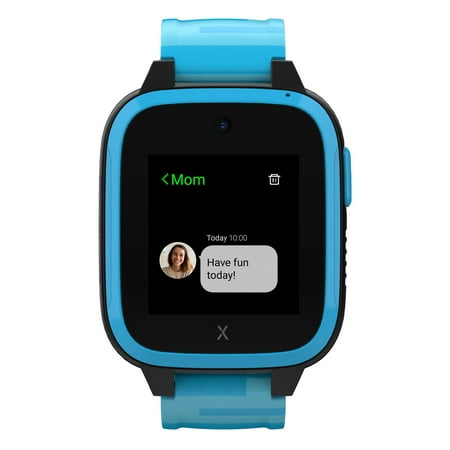 Xplora - Kids’ XGO3 Jungle Edition (GPS + Cellular) Smart Watch Calls, Messages, SOS, GPS Tracker, Camera, Step Counter, SIM Card - Blue
