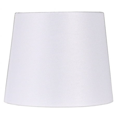 Mainstays 9  White Lamp Shade with Spider Fitter