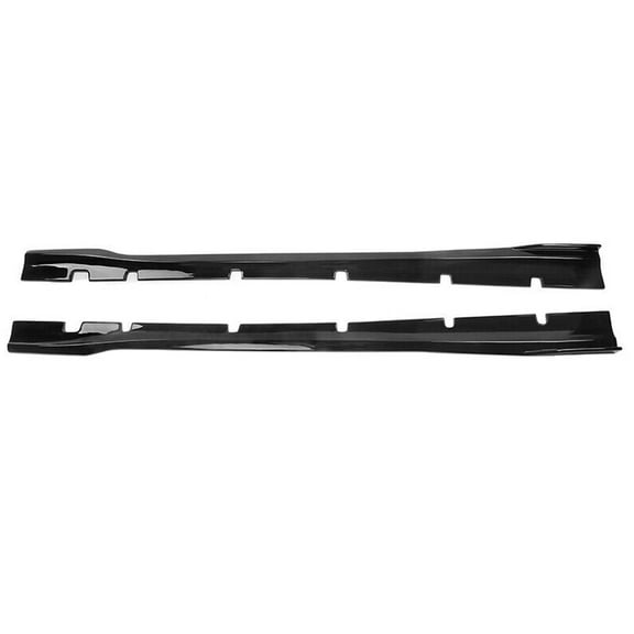 For IS250 IS350 Sedan 2006-2013 Matte Black Side Skirt Extension