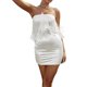 thumbnail image 1 of Falda Vestido corto ceñido al cuerpo con flecos sin espalda, vestido Sexy de verano para mujer, traje de vacaciones Cgtredaw Para estrenar, 1 of 1