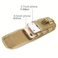 thumbnail image 5 of Tactical Molle EDC Waist Pack for Hunting Hiking Outdoor Nylon Phone Pouch, 5 of 10