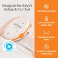 thumbnail image 5 of Levana Oma Sense Monitor portátil de movimiento respiratorio para bebés con vibraciones y alertas audibles diseñado para estimular al bebé y alertar a los padres, 5 of 5