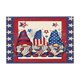 thumbnail image 2 of Americans Independence Day Themed Decorative Placemats Festive Table Mats Coffee Table Dining Table Decor Heat-Resistants Tablecloths Party Decorations, 2 of 6