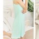 thumbnail image 4 of Karight Women's Self Bra Modal Nightgown, Casual Summer Soft Spaghetti Straps Sleeveless Loose Camisoles Slip Sleepwear, 4 of 4