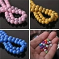 thumbnail image 3 of U8MO Wholesale 6mm Opaque Smooth Round Spacer Loose Glass Beads DIY Jewelry Findings-#0 Random Mixed-300pcs, 3 of 5