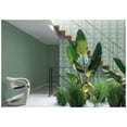 thumbnail image 1 of Green 3D Rhombus Stripe Geometric Wallpaper R8101, 1 of 3