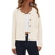 thumbnail image 1 of Suéter PRETTYGARDEN XL Cardigan de Punto Blanco con Botones, 1 of 8