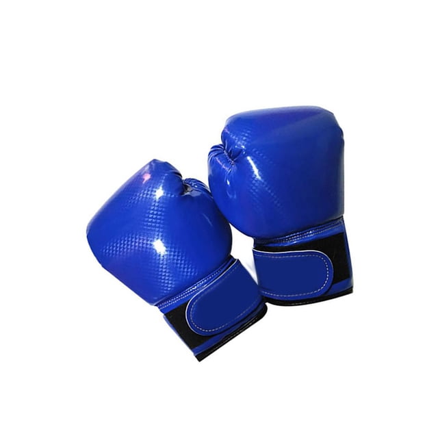 Soidarity 1 par de guantes de lucha, mitones de boxeo, esponja de cuero PU de una sola vez, equipo de gimnasio, suministros deportivos de Boxeo Tipo 2