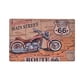 thumbnail image 1 of Cartel de decoración de pared Wosthever Vintage Retro hierro coche motocicleta 20 * 30 cm, 1 of 6