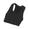 thumbnail image 4 of Ropa de muñeca hecha a mano perfke Chaleco femenino 1/12 Negro, 4 of 9