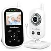 Goodbaby Video Baby Monitor with Camera and Audio, Auto Night Vision, Two-Way Talk, Temperature Monitor, VOX Mode, Lullabies, 960ft Range and Long Battery Life