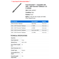 thumbnail image 2 of Front Driveshaft 1 - Compatible with 2002 - 2009 Chevy Trailblazer 4.2L 6-Cylinder 2003 2004 2005 2006 2007 2008, 2 of 2