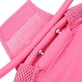 thumbnail image 4 of Cat Hammock Bed Stainless Steel Canvas Detachable Elevated Raised Small Dog Pet Hammock Bed for Indoor Outdoor Pink, 4 of 5