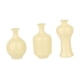 thumbnail image 3 of 3 jarrones de flores de cristal, jarrones decorativos, jarrones de vidrio modernos. Amarillo, 3 of 9