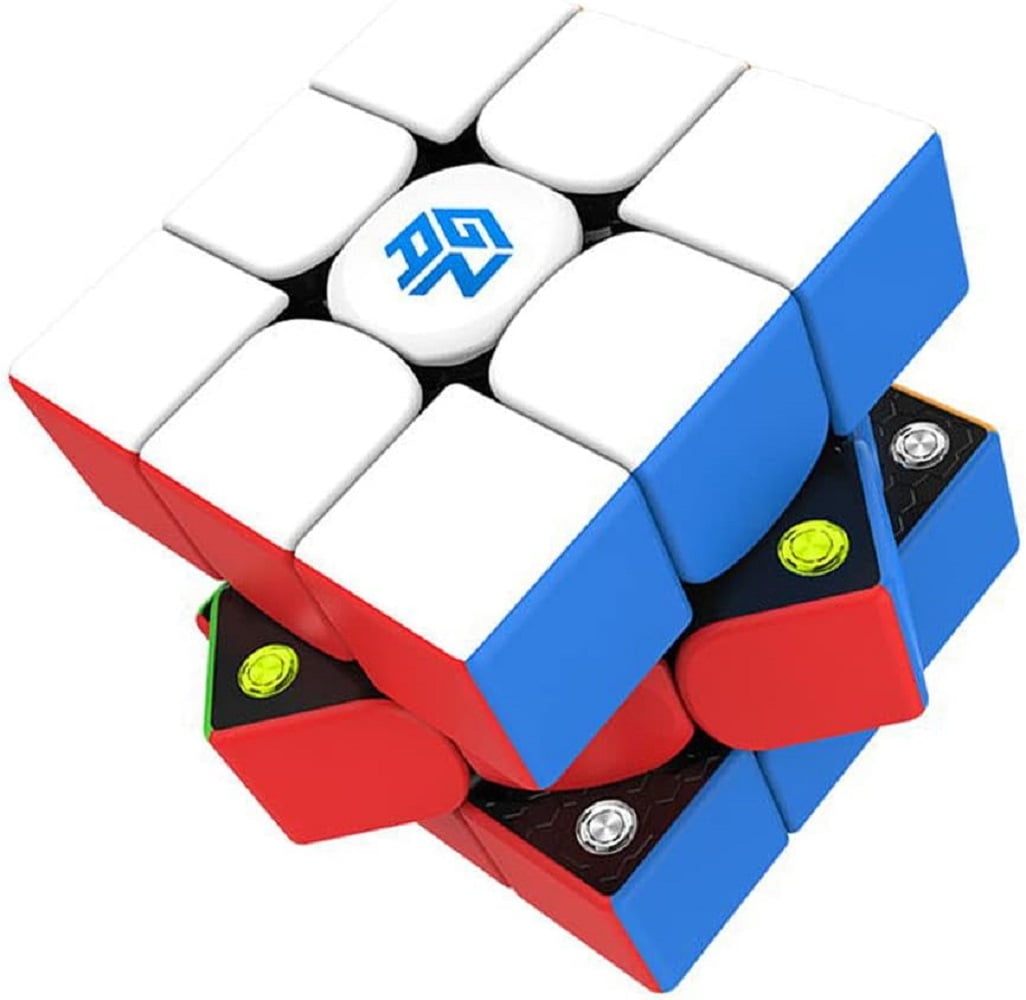 GAN 356 RS 3x3 Speed Cube - Stickerless Magic Cube Puzzle Toy For Speedcubing