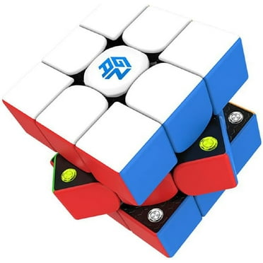 GAN 356M Magnetic  3x3  Magic Cube   Professional Speed cube Stickerless  puzzle Kids Toys(Light-weighted Edition）