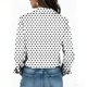 thumbnail image 5 of Camisetas de Manga Larga para las Mujeres Impreso Casual Suelto Cardigan Poliéster Longitud Regular de las Mujeres Larga Chaqueta de Invierno sin Capucha, 5 of 5