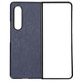 thumbnail image 1 of Funda protectora de cuero para teléfono inteligente a prueba de golpes para Samsung Galaxy Z Fold 3 Azul, 1 of 5