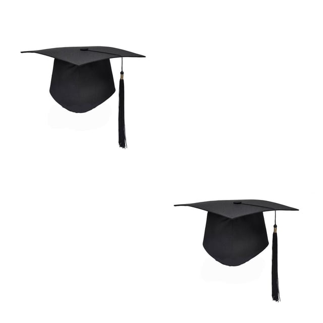 Jumpingount Escuela Graduación Borlas Cap Birrete Universitario Licenciados Sombrero académico #1 2piezas
