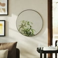 thumbnail image 6 of Umbra Hubba 24" Round Wall Mirror Metallic Finish Titanium Grey, 6 of 9