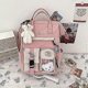 thumbnail image 5 of Mochila Kawaii yuxing con pin y accesorios Kawaii rosa, 5 of 5