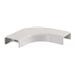 Wiremold Elbow - C2G Wiremold Uniduct 2800 Bend Radius Compliant Flat Elbow - White - cable raceway elbow corner