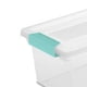 thumbnail image 5 of Caja de Almacenamiento con Clip Sterilite Miniatura y Mediana Paquete de 10, 5 of 9