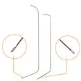 thumbnail image 1 of Agujas para abalorios curvadas, 2 uds., herramienta para abalorios, agujas para de ojo grande de acero inoxidable para fabricación de collares Macarena agujas para abalorios, 1 of 8
