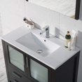 thumbnail image 5 of Blossom 36" Solid Wood Vanity | Espresso | Ceramic Sink | Tempered Glass Doors | Soft-Close Drawers, 5 of 8