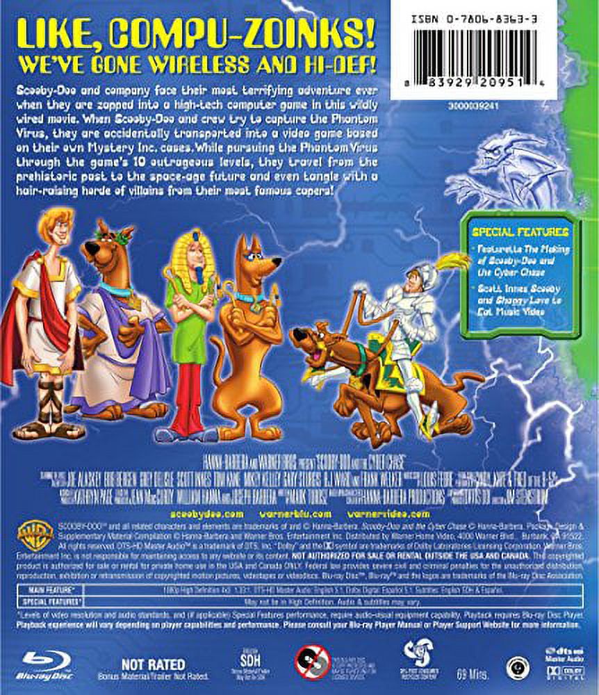 Scooby Doo and the Cyber Chase (Blu-ray), Turner Home Ent, Animation - image 3 of 3