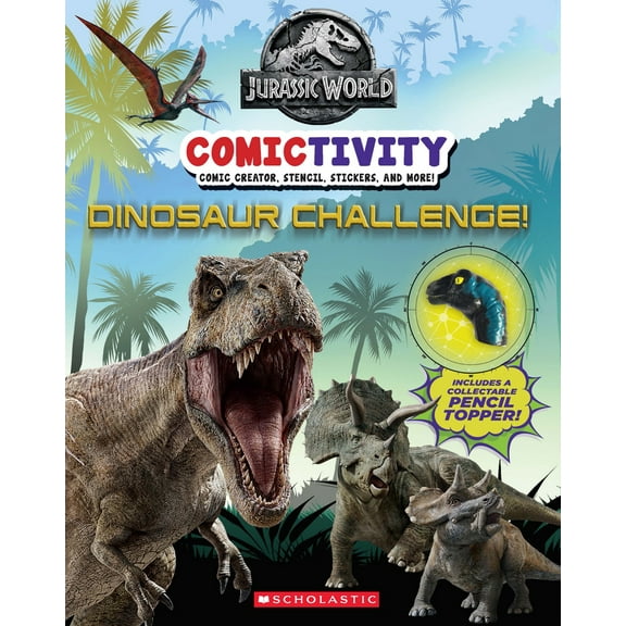 Pre-Owned Dinosaur Challenge! (Jurassic World: Comictivity) (Paperback) 1338726668 9781338726664